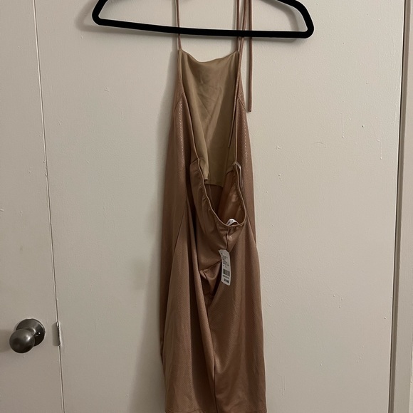 NEVER WORN NWT! Halter Mini Dress. - Picture 2 of 4